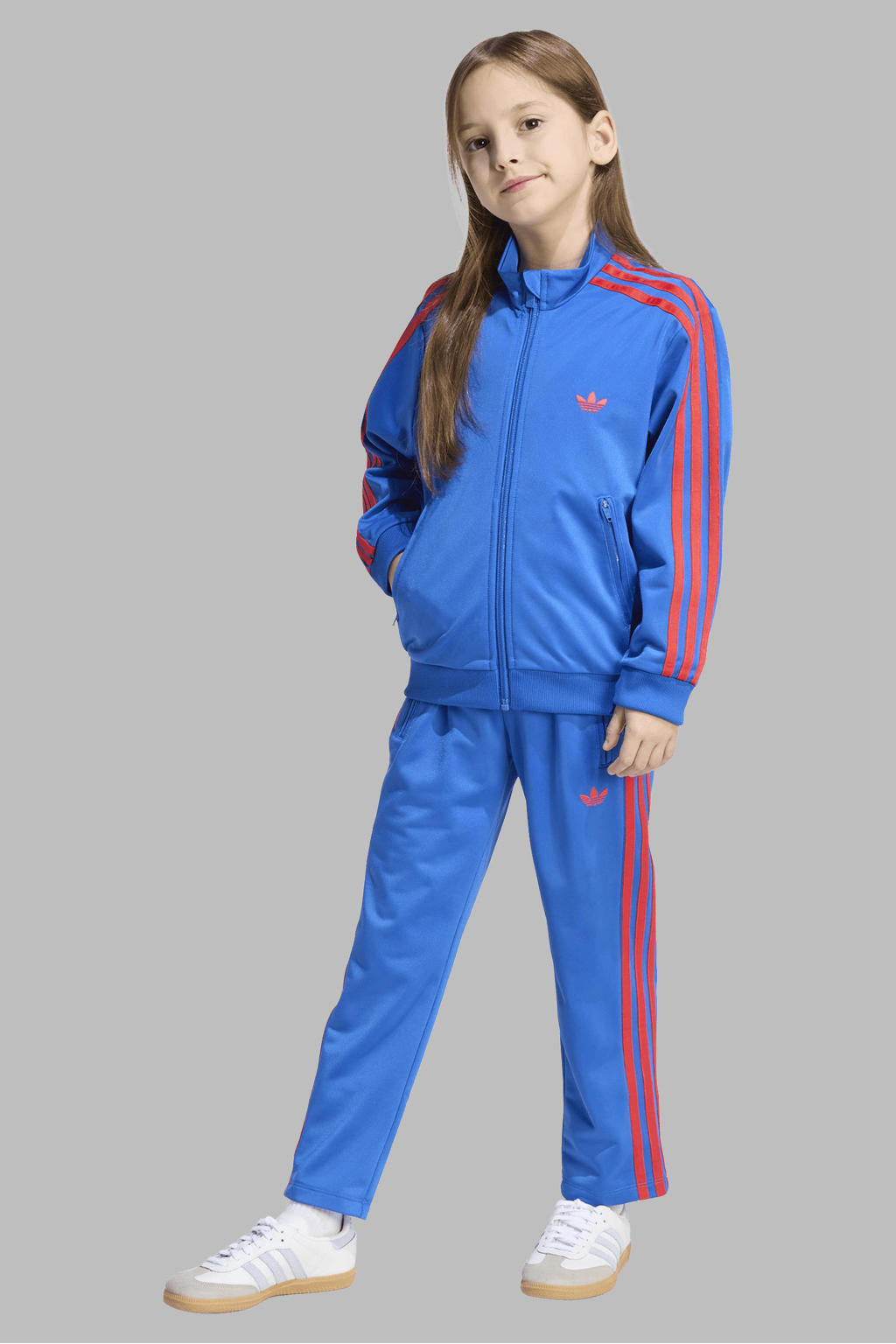adidas Originals Firebird trainingspak blauw/rood
