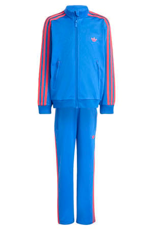 trainingspak Firebird blauw/rood