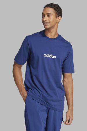 regular T-shirt blauw