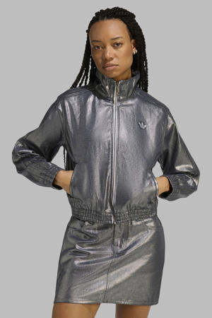 Firebird denim vest zilver