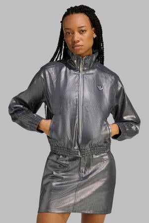 Firebird denim vest zilver