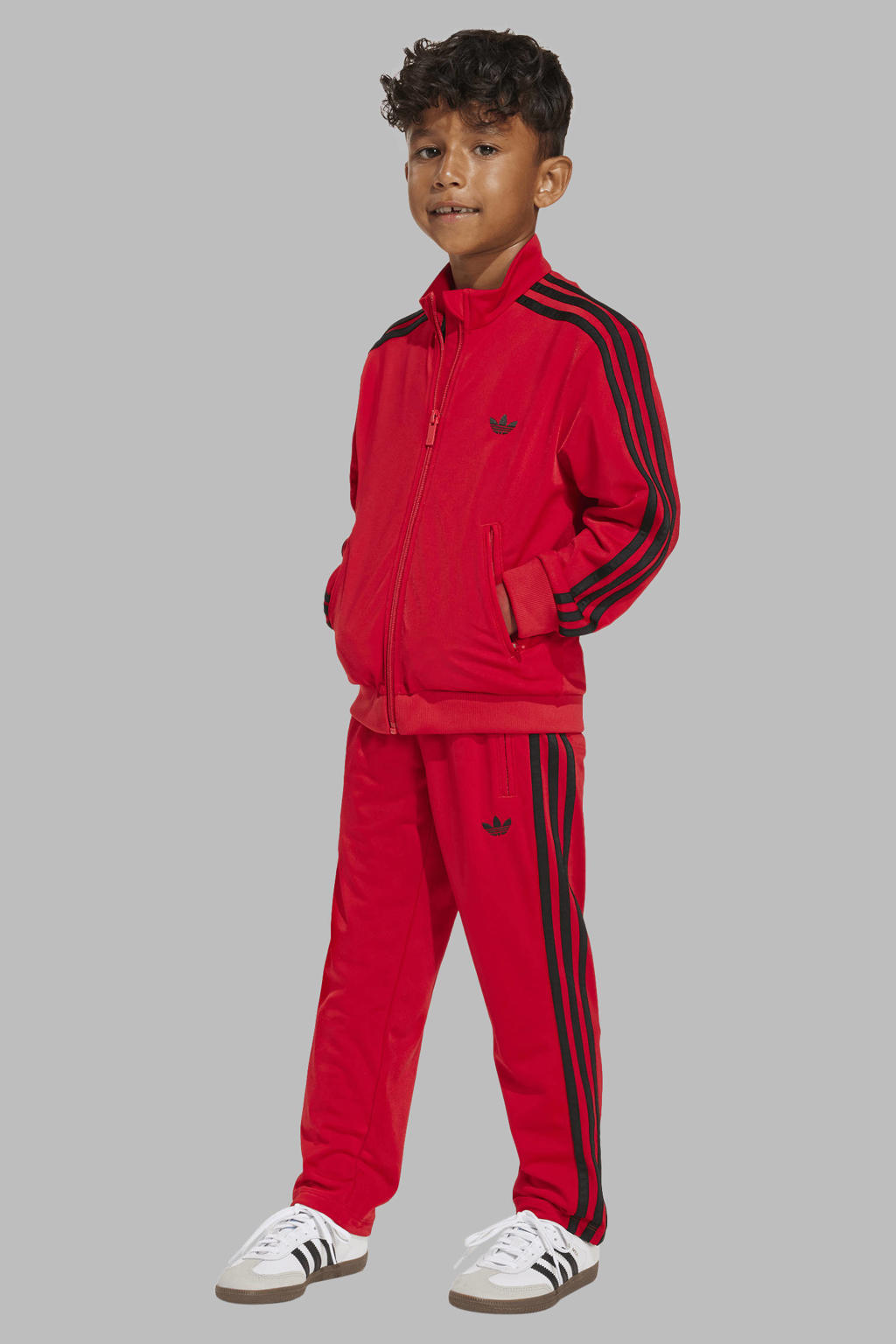 adidas Originals Firebird trainingspak rood/zwart