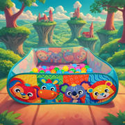 thumbnail: PLAYGRO Adventure pals ball pit