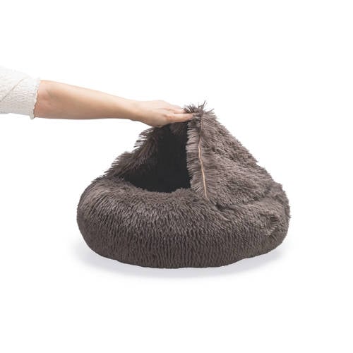 Wehkamp Beeztees wegkruip hondenmand Yala bruin (50 cm) aanbieding