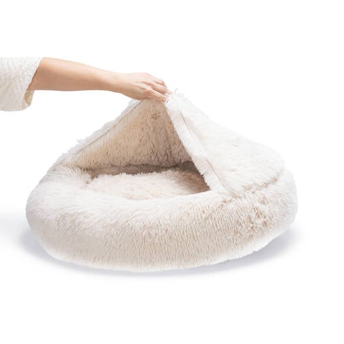 Beeztees wegkruip hondenmand Yala beige (70 cm) afbeelding