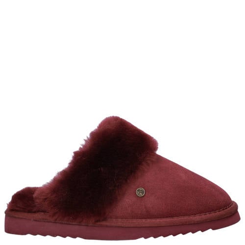 Warmbat Australia dames pantoffels – Bordeaux