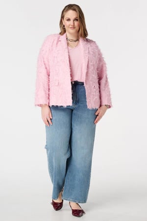 regular blazer lichtroze
