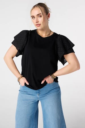 top zwart
