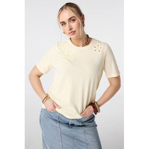 MS Mode T-shirt geel afbeelding