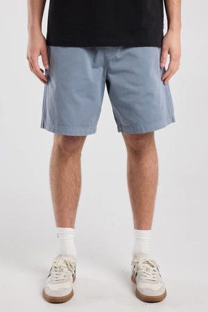 relaxed fit casual short - gewassen blauw