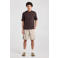 America Today relaxed fit casual short - beige