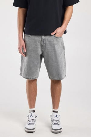 Nate denim relaxed short grey