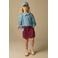 Sissy-Boy denim spijkerrok donkerrood