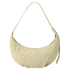 leren crossbody tas lichtgeel