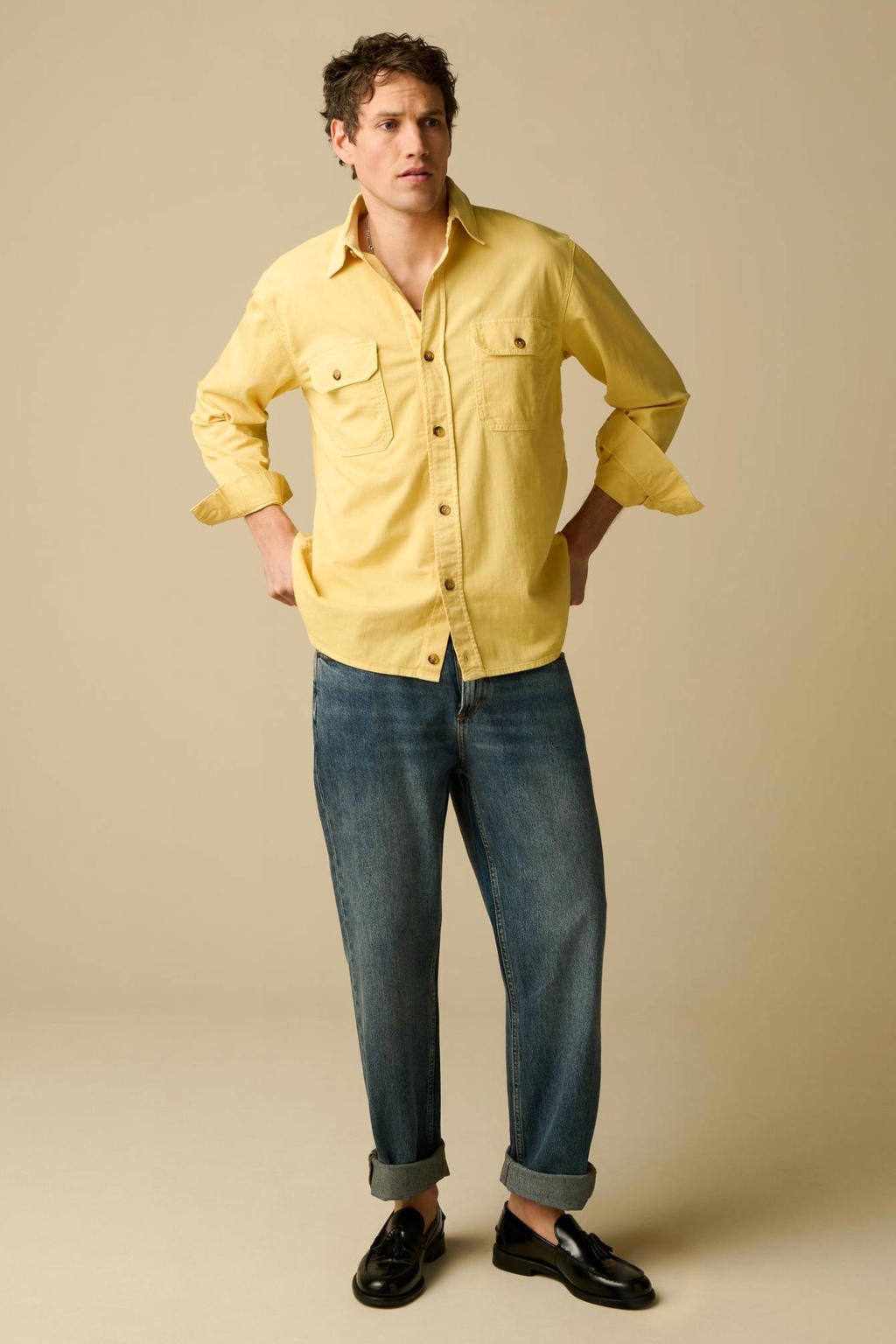 Sissy-Boy overshirt geel