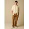 Sissy-Boy regular gestreept casual overhemd lichtgeel