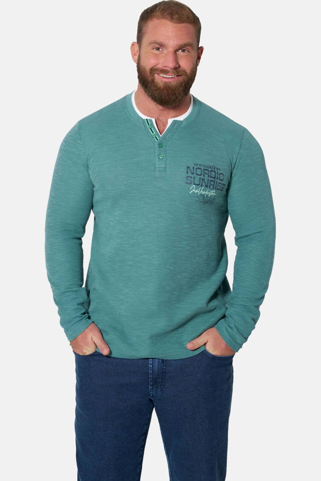 Jan Vanderstorm +FIT Collectie longsleeve AKKA groen
