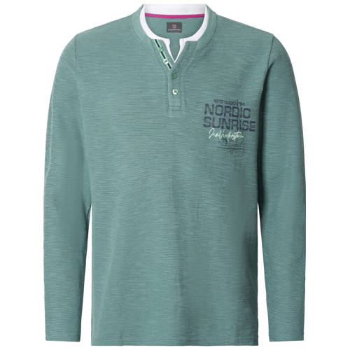 Jan Vanderstorm longsleeve Plus Size AKKA groen afbeelding