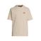Malelions regular T-shirt met backprint beige