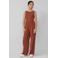 s.Oliver getailleerd jumpsuit bruin