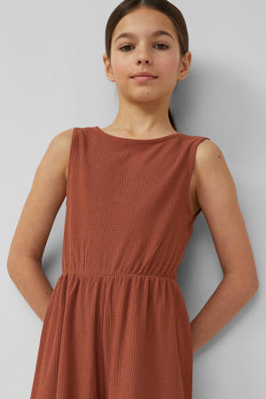 getailleerd jumpsuit bruin