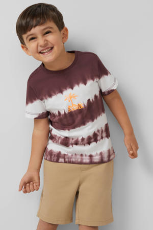 T-shirt donkerpaars