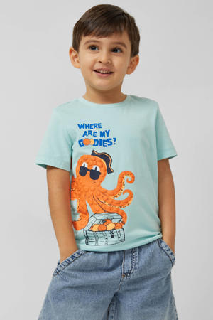 T-shirt blauw