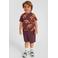 s.Oliver casual short donkerpaars