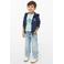 s.Oliver gestreept sweatvest donkerblauw