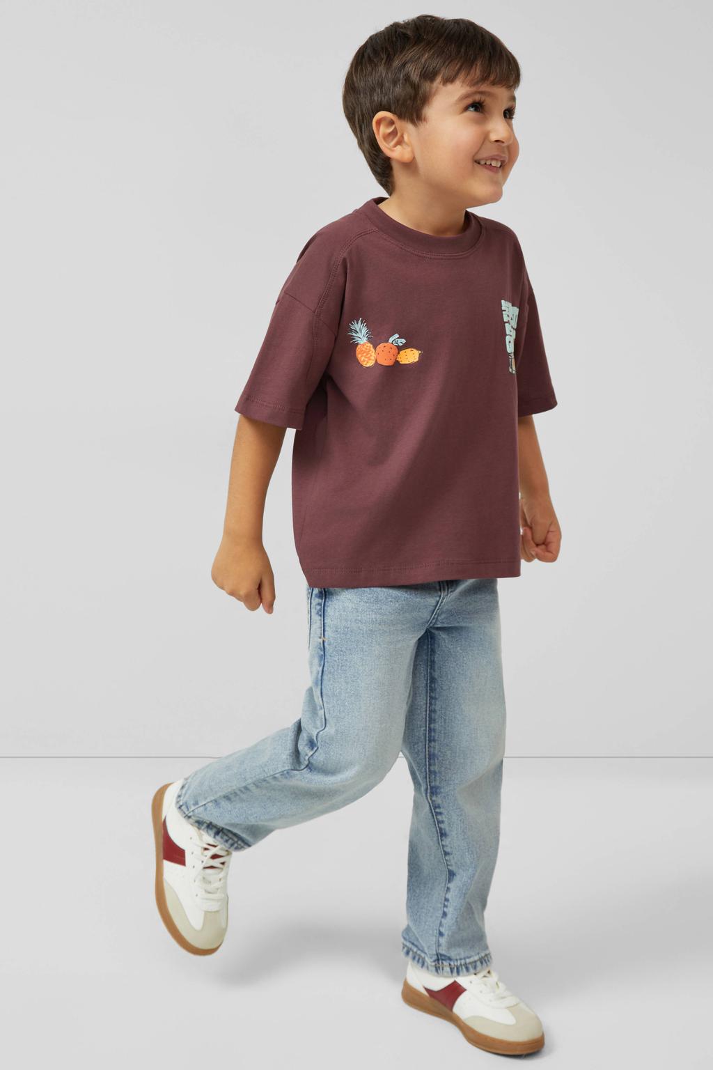 s.Oliver T-shirt donkerpaars