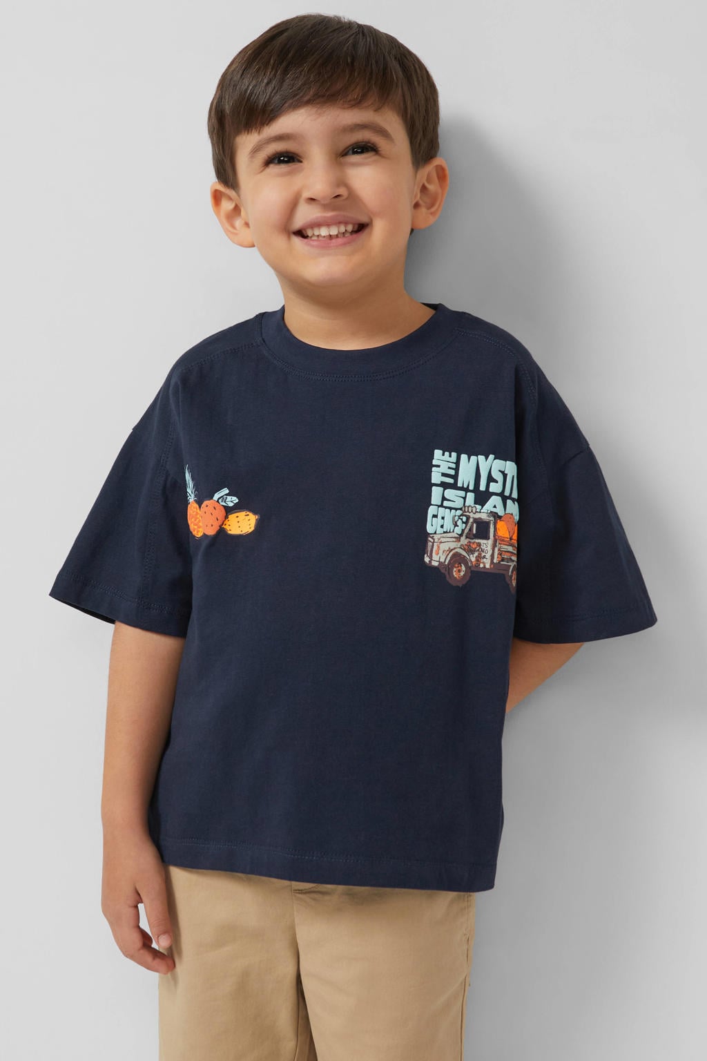 s.Oliver T-shirt donkerblauw