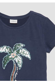 thumbnail: s.Oliver T-shirt donkerblauw