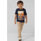 s.Oliver T-shirt met print - donkerblauw