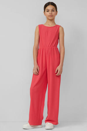 getailleerd jumpsuit roze