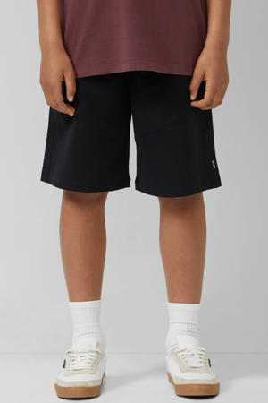 regular sweatshort zwart