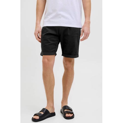 JJ REBEL JREBFIVERS regular waist chino short gebreid afbeelding