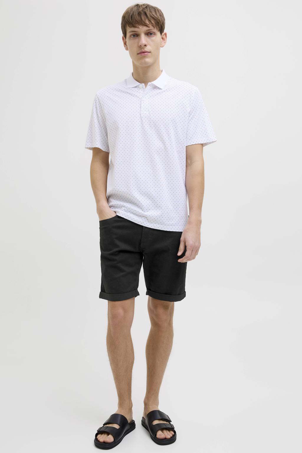 JJ REBEL JREBFIVERS regular chino short zwart