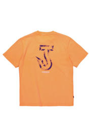 thumbnail: Butcher of Blue oversized T-shirt met backprint oranje