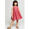 Mango Kids A-lijn jurk rood
