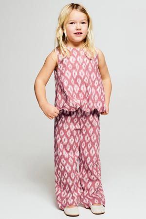 casual broek roze
