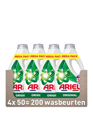 Vloeibaar Wasmiddel Original - 4 x 50 wasbeurten - 200 wasbeurten