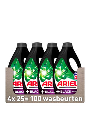 Vloeibaar Wasmiddel +Zwart Bescherming - 4 x 25 Wasbeurten - 100 wasbeurten