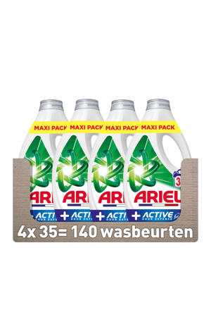 Vloeibaar Wasmiddel +Actieve Geurbescherming - 4 x 35 wasbeurten - 140 wasbeurten