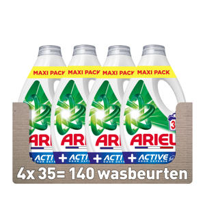 Vloeibaar Wasmiddel +Actieve Geurbescherming - 4 x 35 wasbeurten - 140 wasbeurten