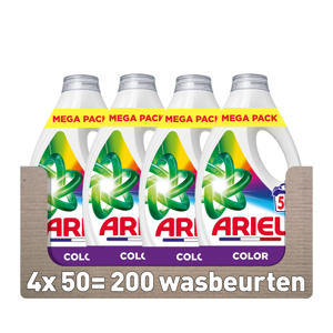 Vloeibaar Wasmiddel Kleur - 4 x 50 Wasbeurten - 200 wasbeurten