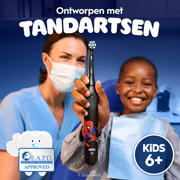 thumbnail: Oral-B iO  Kids Marvel Spiderman elektrische tandenborstel + 1 opzetborstel + 1 reisetui