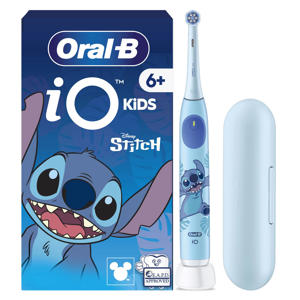 Kids Disney Stitch elektrische tandenborstel + 1 opzetborstel + 1 reisetui