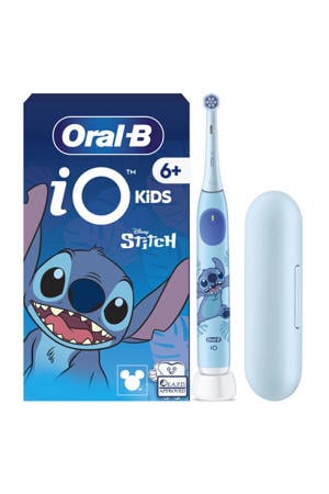 Kids Disney Stitch elektrische tandenborstel + 1 opzetborstel + 1 reisetui