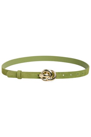 suède riem PCPORA groen