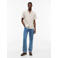 Tommy Jeans regular casual overhemd met linnen ecru